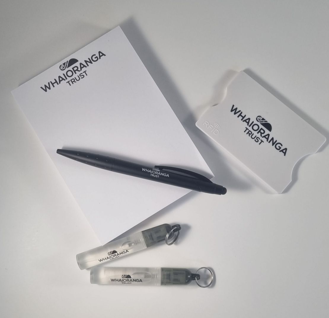 Whaioranga Trust Branded Merchandise