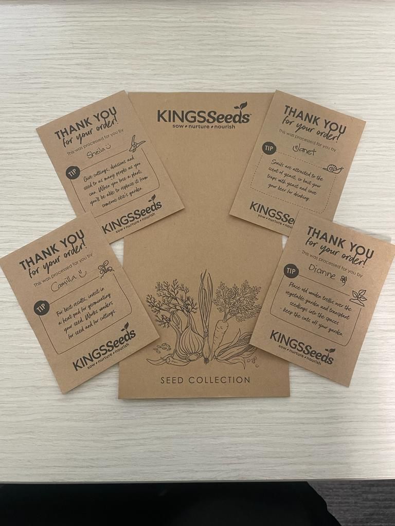 Kings Seed NZ Packaging