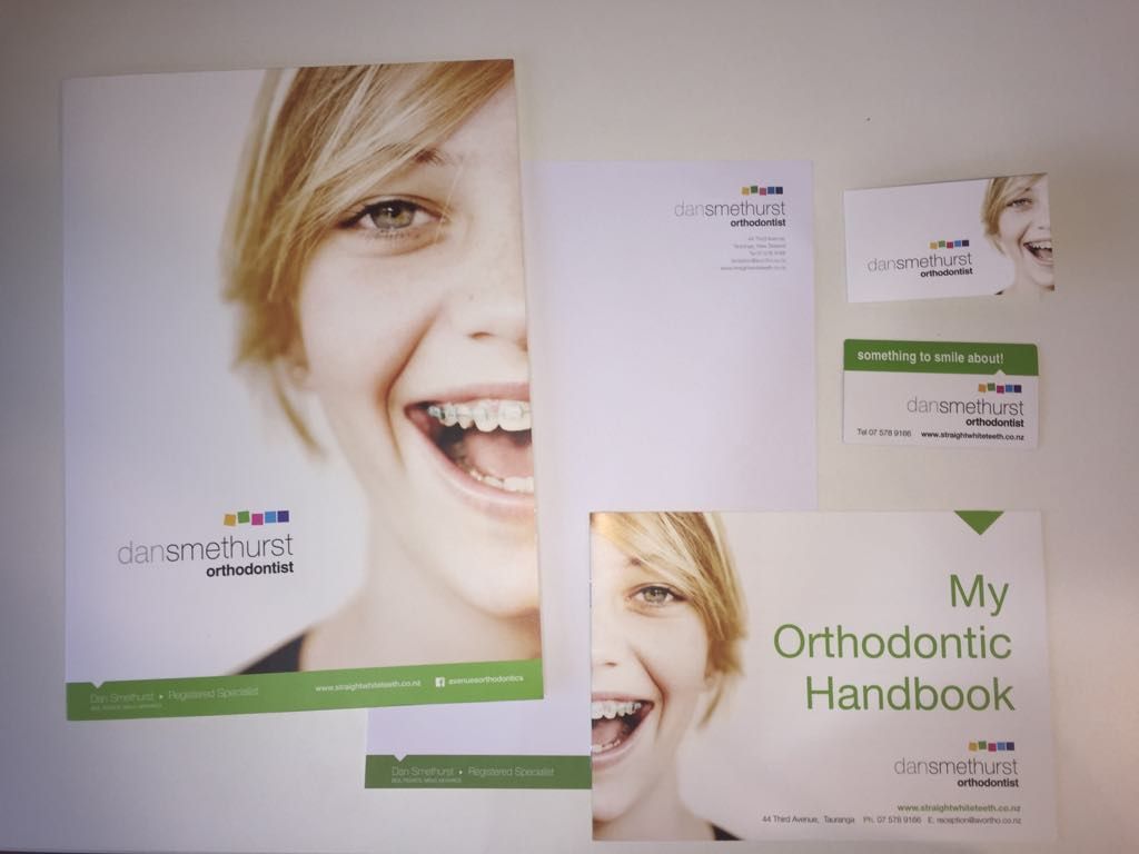 Dan Smethurst Orthodontist - Branded Collateral