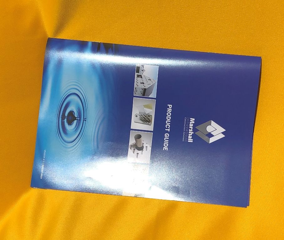 Marshall Innovations Product Guide Multi-Page Brochure