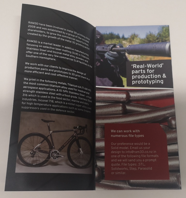 RAM3D Company Profile Brochure