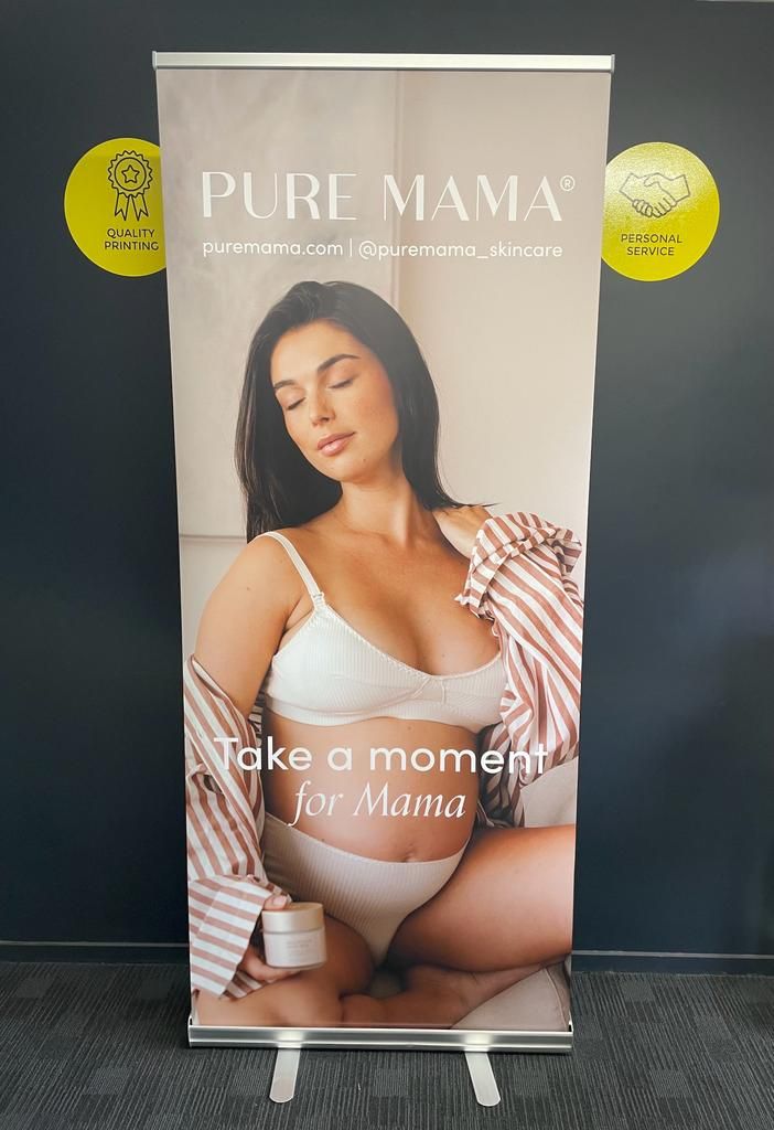 Pure Mama Pull-Up Banner