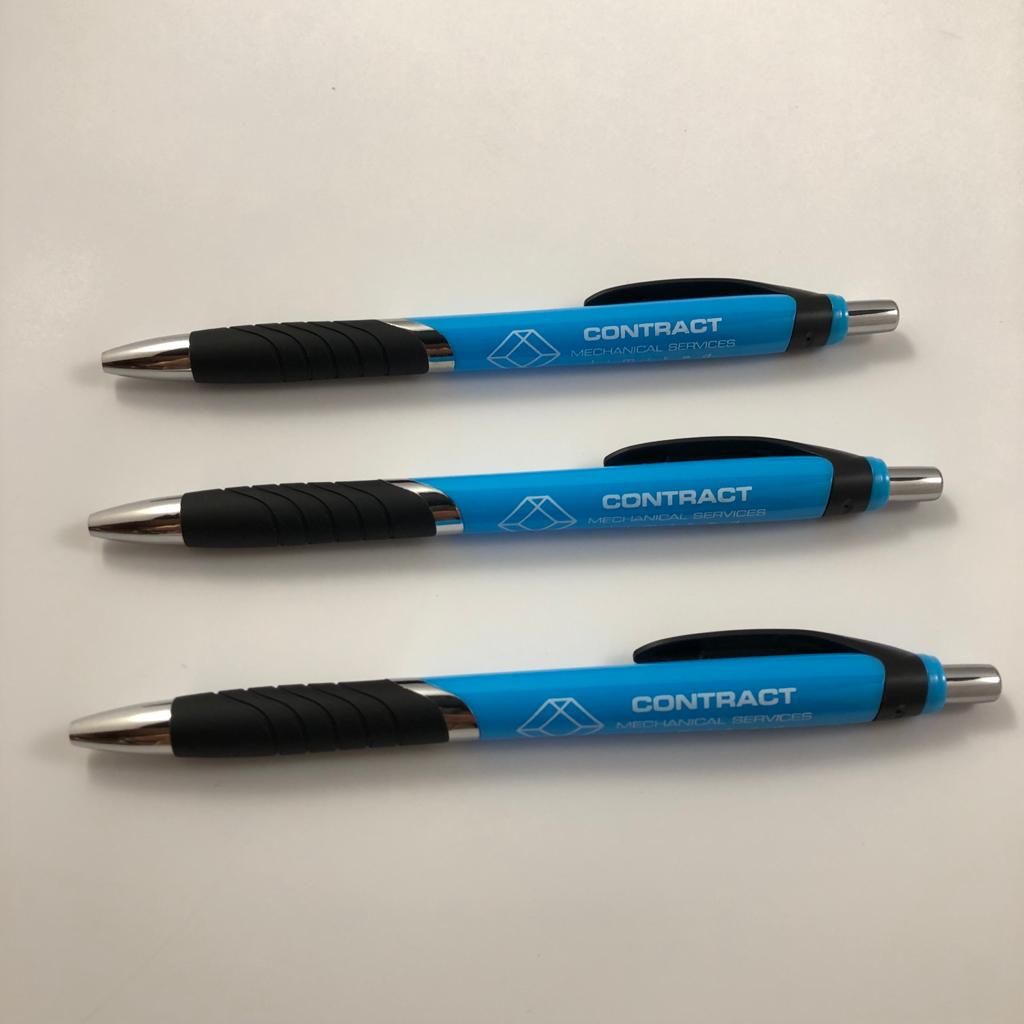 Contract Mechanical Services Branded Pens 