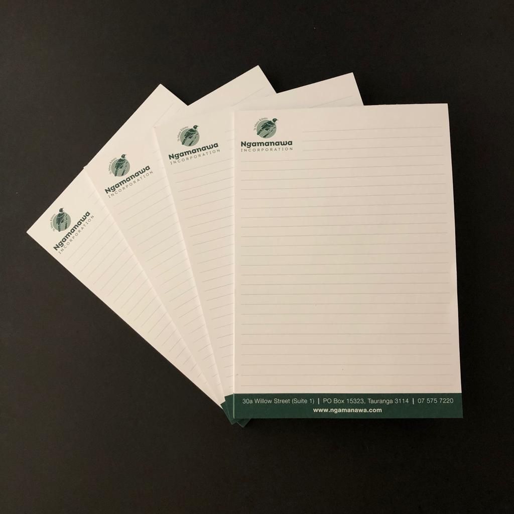 Ngamanawa Inc. Branded Notepad & Pen