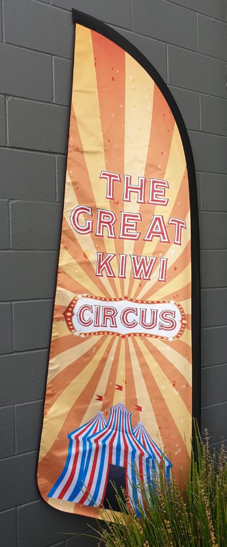 The Great Kiwi Circus Signage