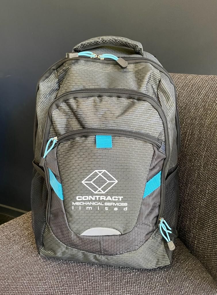 Contract Mechanical Services Branded Backpack