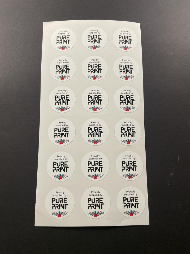 Pure Print Stickers