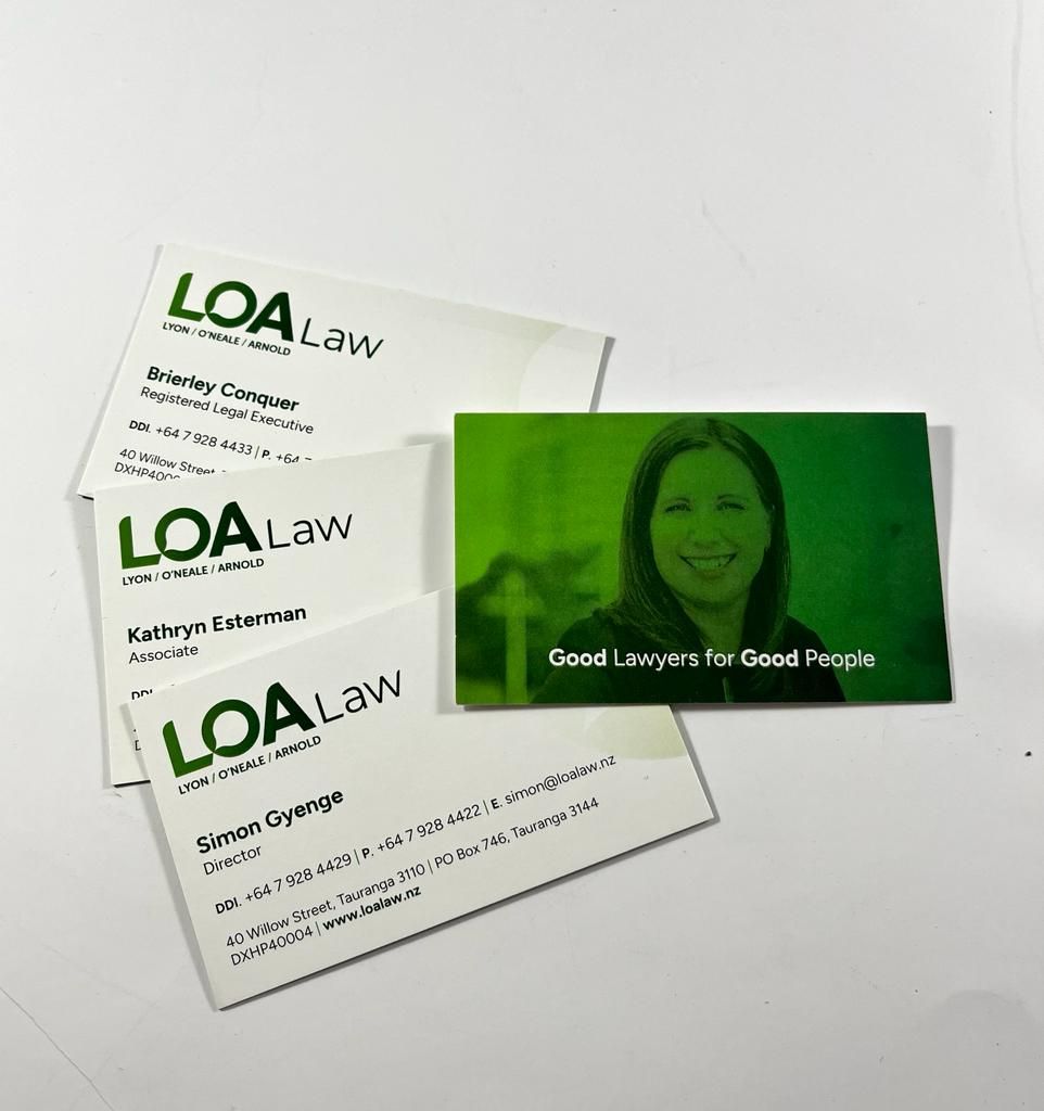 LOA Law Business Cards