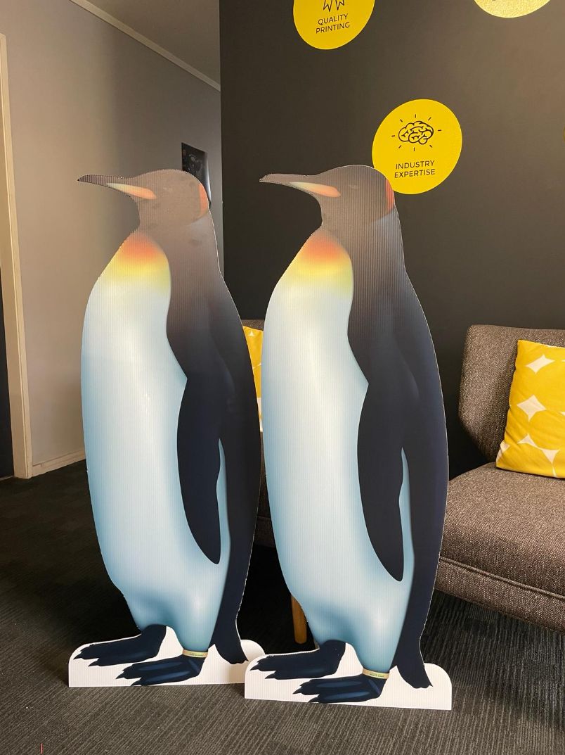 Emperor Penguin Cut-Out