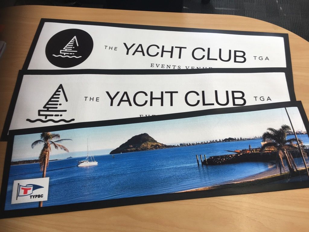 TYBPC Branded Bar Mats