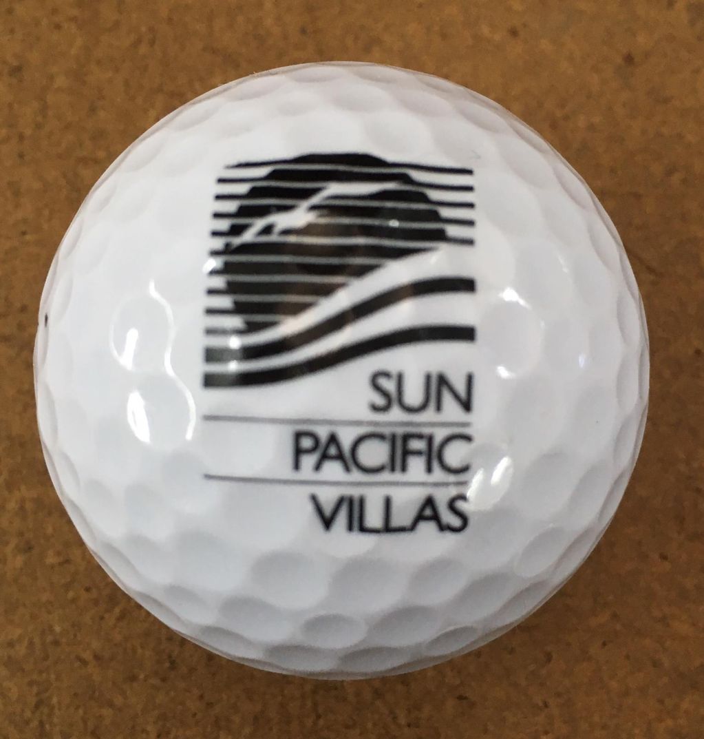 Sun Pacific Villas Branded Golf Ball