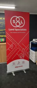 S&L Land Specialists Pull-Up Banner - Pure Print Promotions Tauranga.jpg