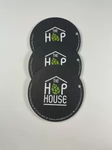 Hop  House   Branded   Badges 2    Pure   Print   Printing  &  Promotions   Tauranga