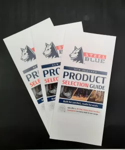 Steel   Blue   Product   Selection   Guide   Pure   Print   Tauranga