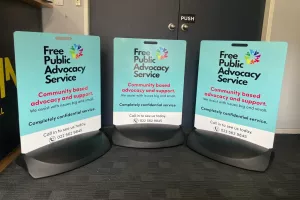 Free   Public   Advocacy   Service   Footpath   Sign     Pure   Print  &  Promotions   Tauranga   Printer