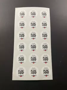 Pure   Print   Branded   Stickers   Pure   Print  &  Promotions   Tauranga  (1)