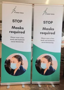 New Mid Size 600x1600  Pull  Up  Banner   Te   Manu   Torora   Pure   Print  &  Promtoions   Tauranga