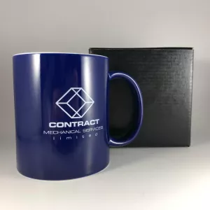 Contract   Mechanical   Services   Branded   Mug   Pure   Print  &  Promotions